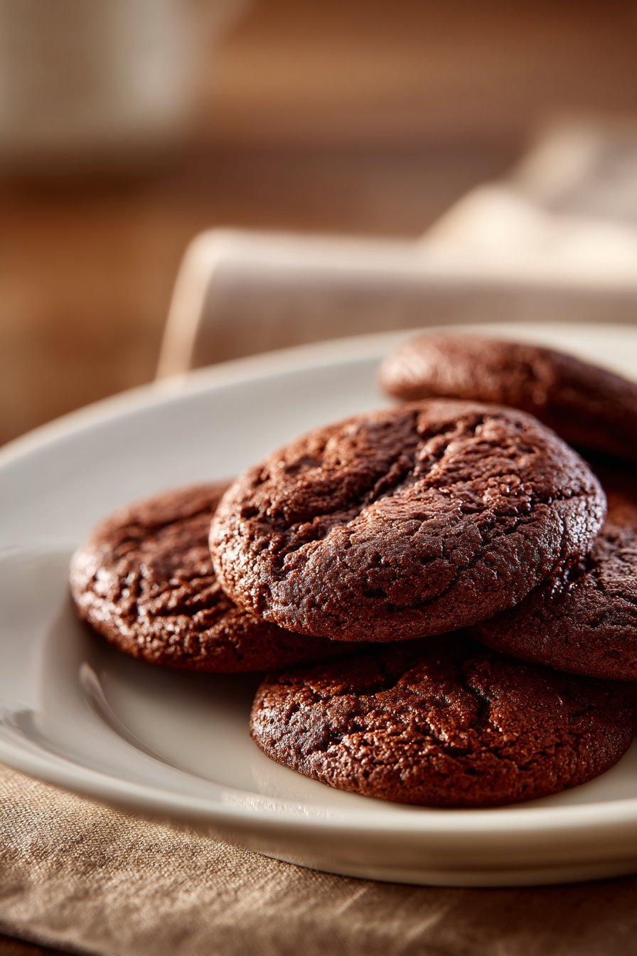 Sugar Free Brownie Cookies serving