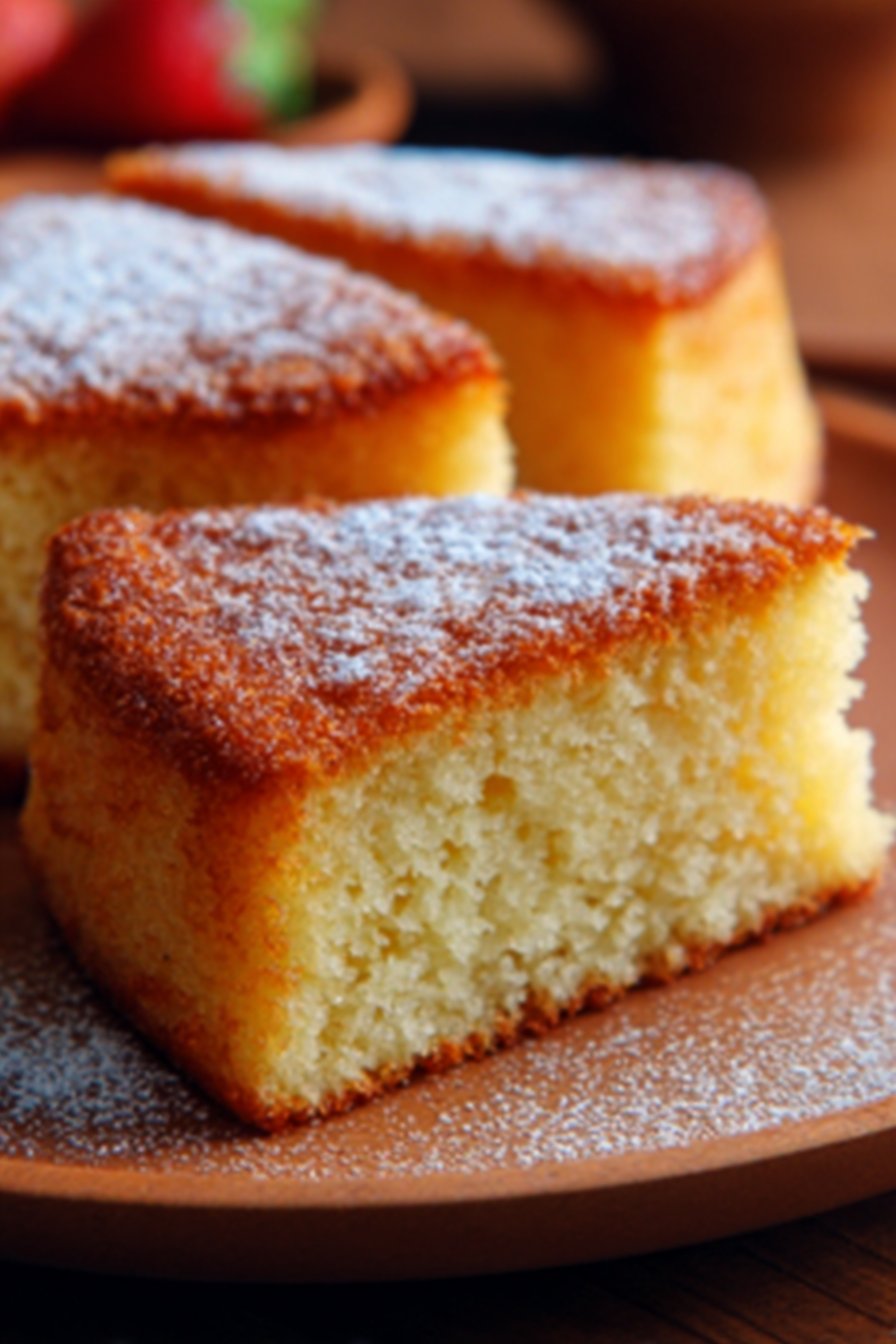 Sugar Free Yogurt Cake serving