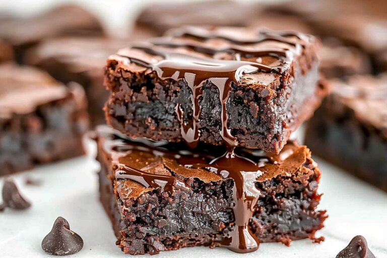 Easy Zero Sugar Brownies with Greek Yogurt featured