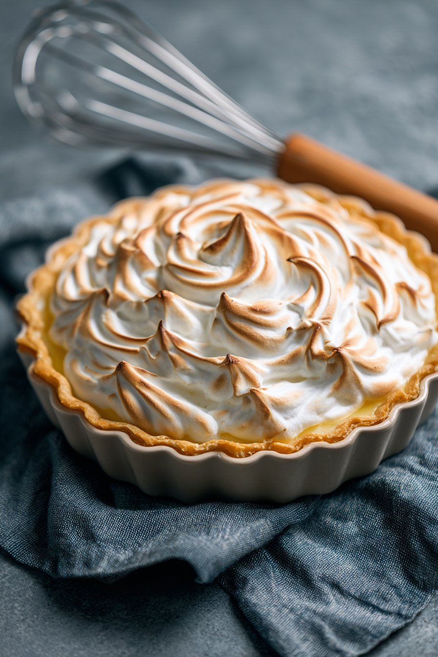 Creamy Sugar Free Lemon Meringue Pie instructions process