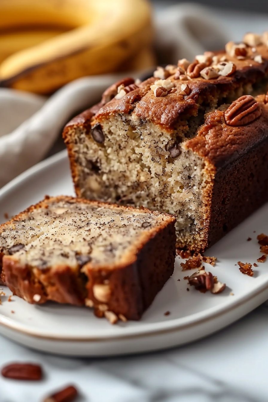 Moist Easy Diabetic Banana Bread You'll Love to Bake serving