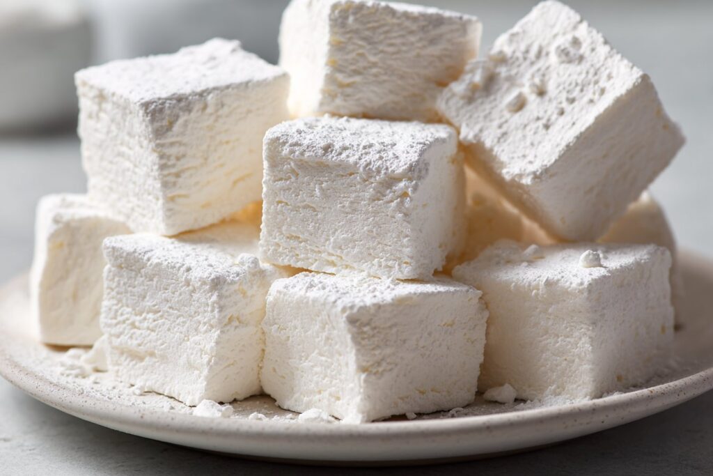 Sugar Free Vanilla Marshmallows featured