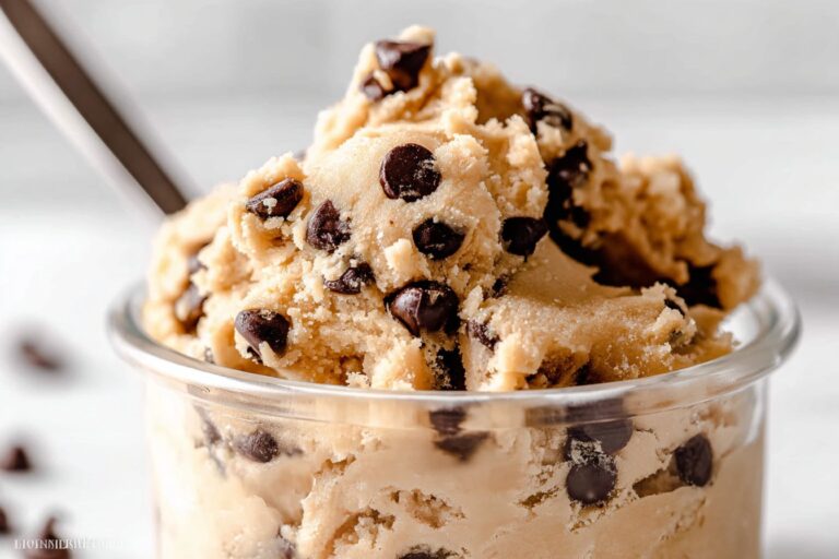 Edible Sugar Free Cookie Dough featured