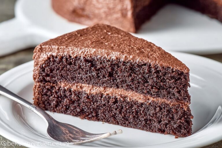 Sugar Free Chocolate Cake featured