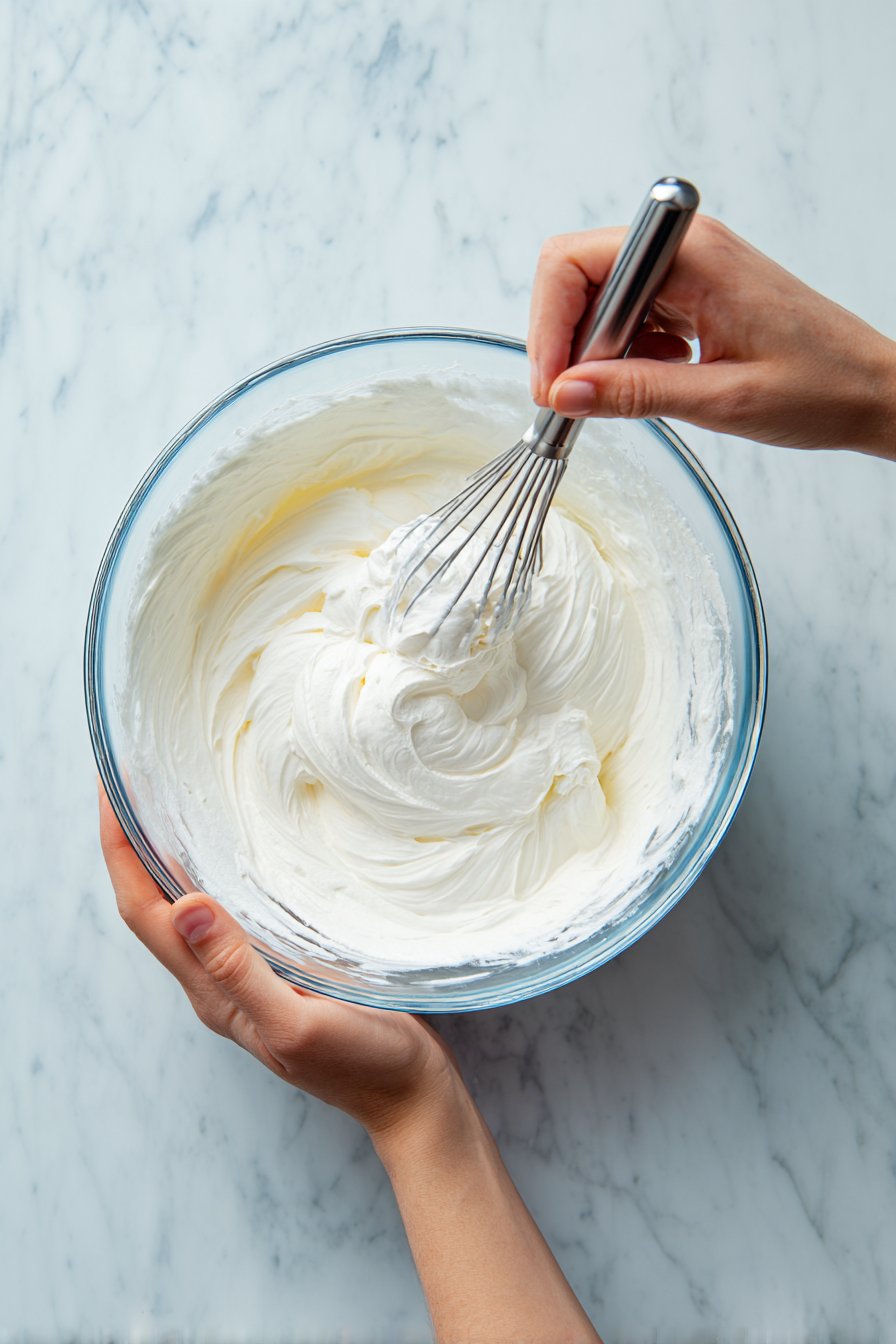 Greek Yogurt Frosting instructions process