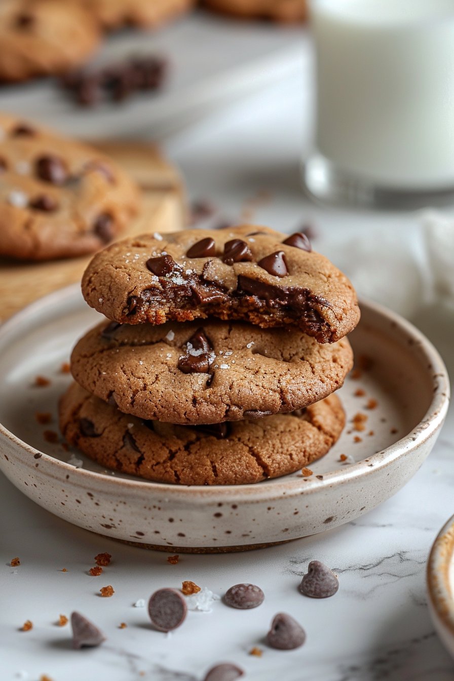 Sugar Free Chocolate Chip Cookies serving