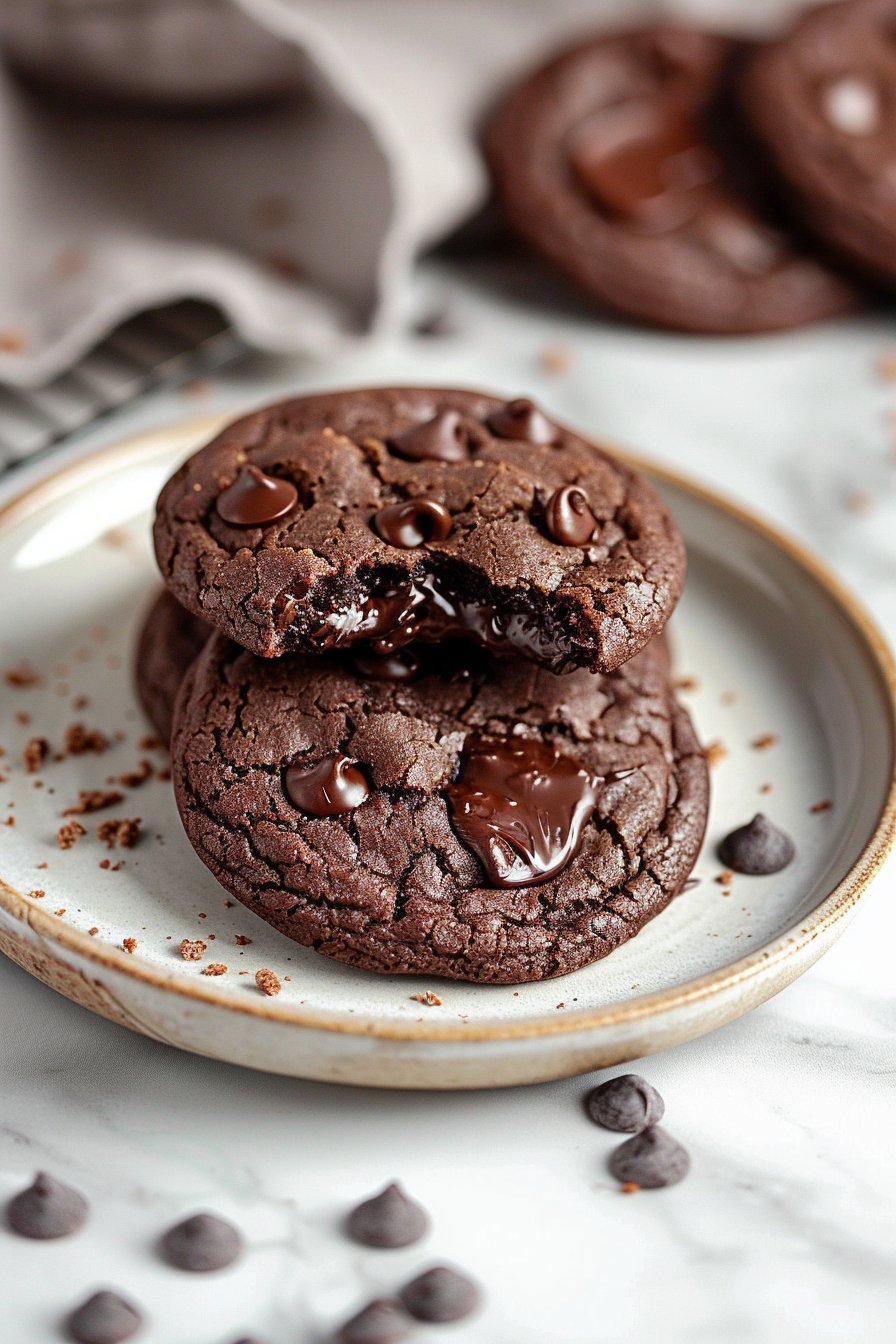 Sugar-Free Chocolate Cookies serving