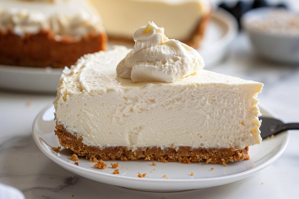 Low Carb No Bake Cheesecake featured