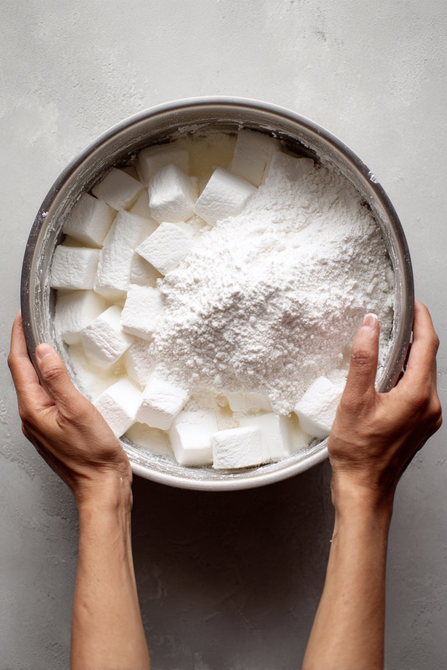 Sugar Free Vanilla Marshmallows instructions process