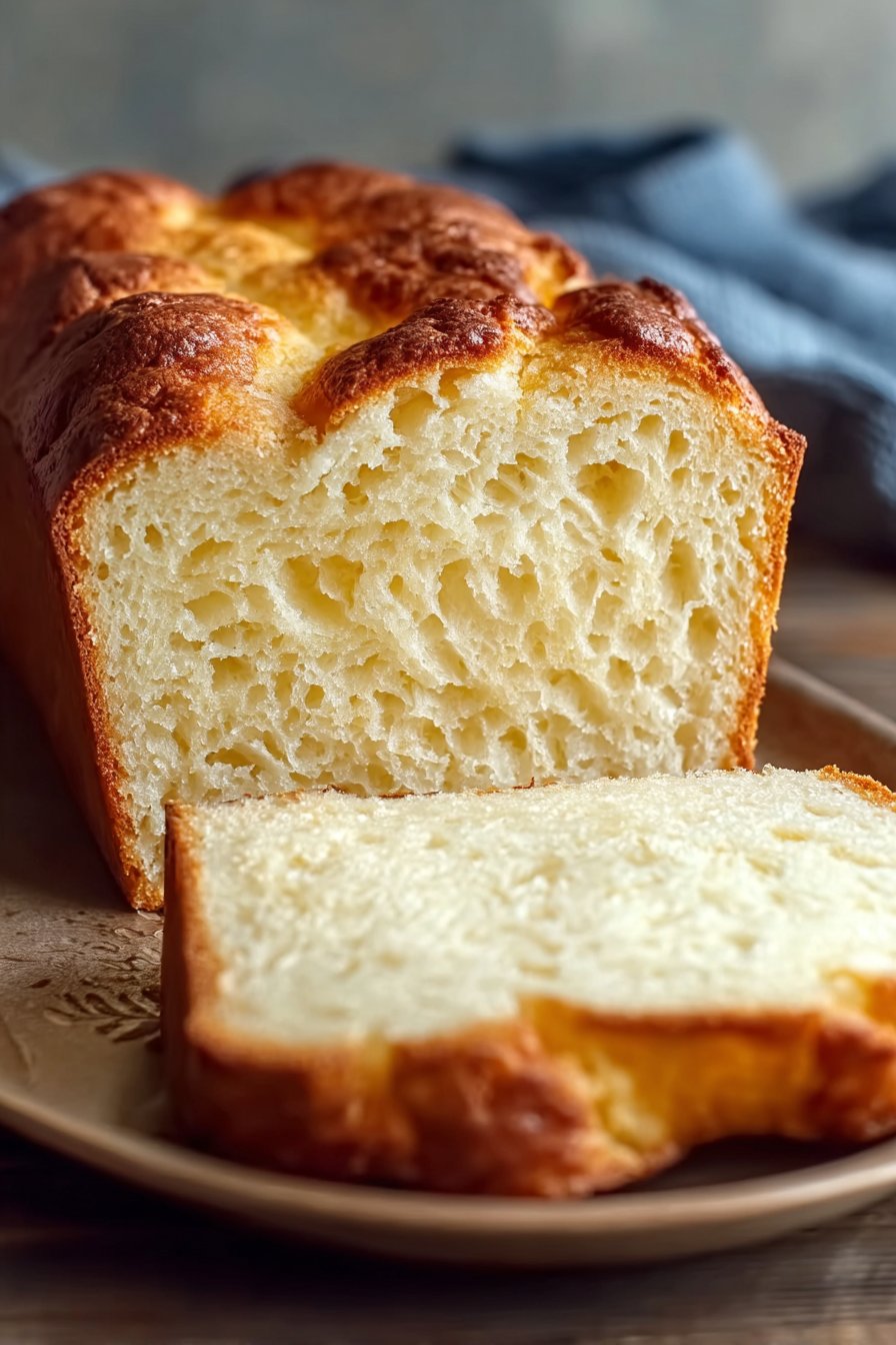 Zero Carb Yogurt Bread serving