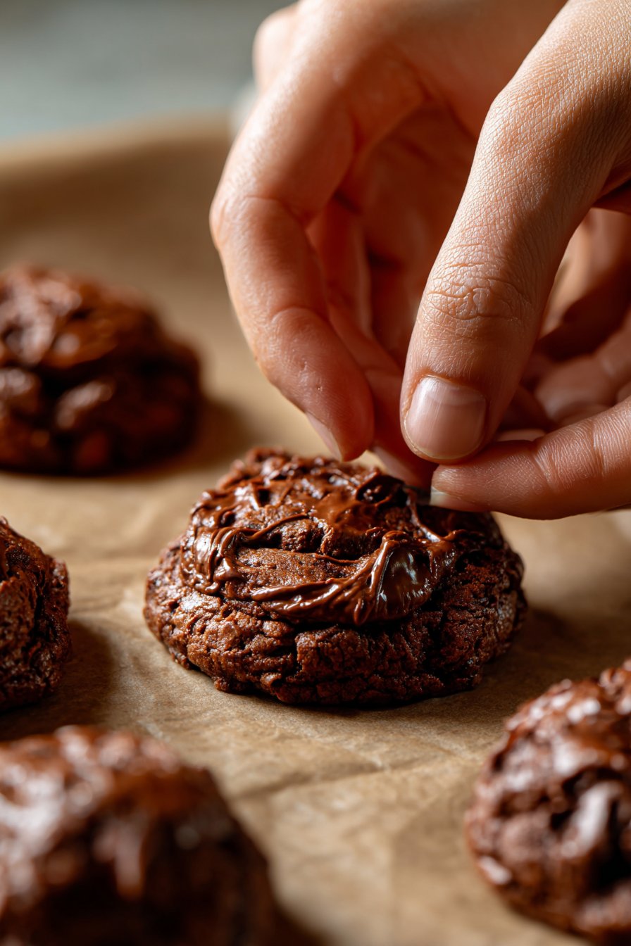 Sugar Free Brownie Cookies instructions process