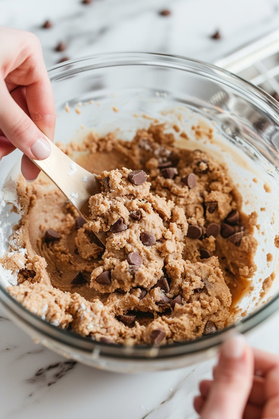 Sugar Free Chocolate Chip Cookies instructions process