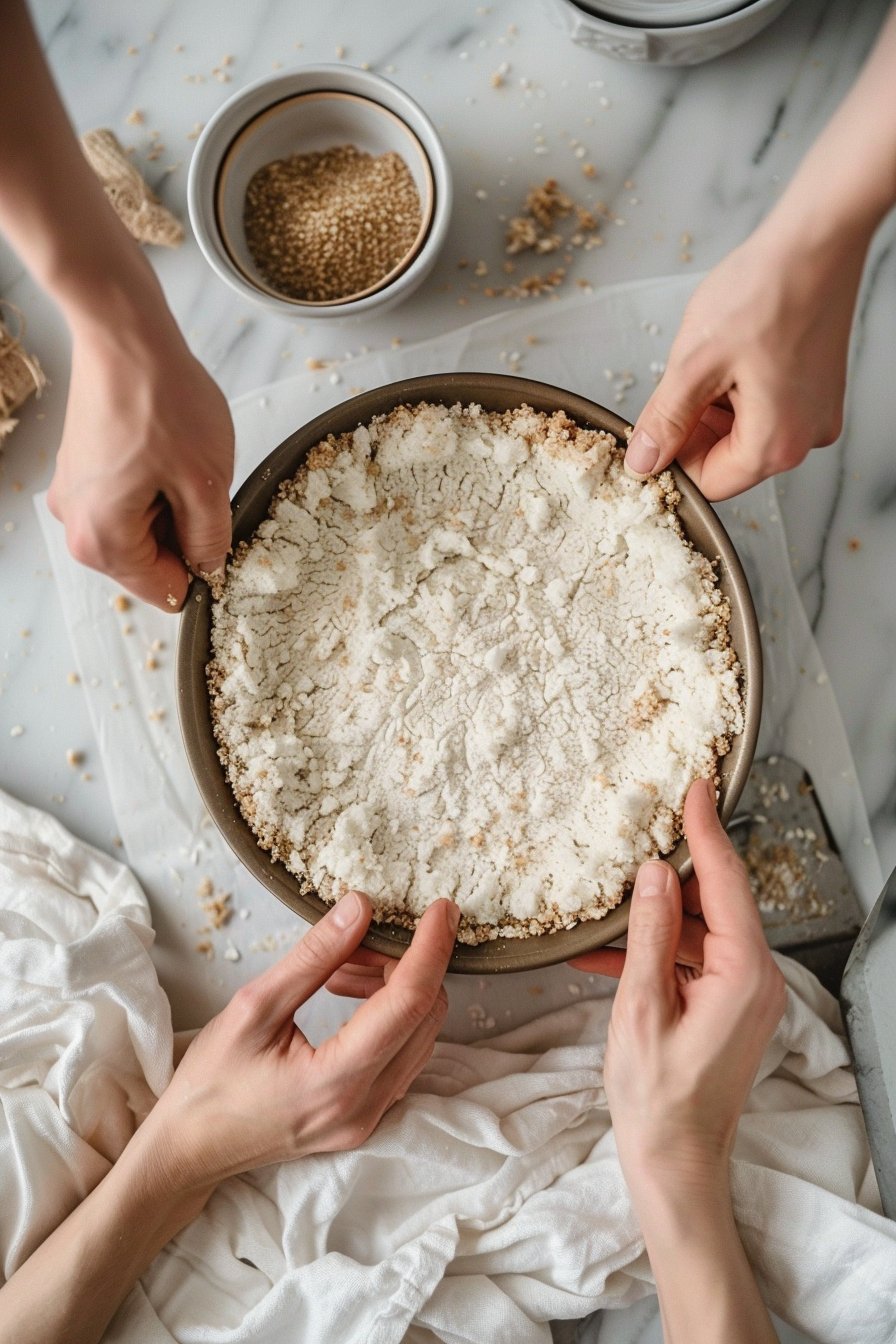 Low Carb No Bake Cheesecake instructions process