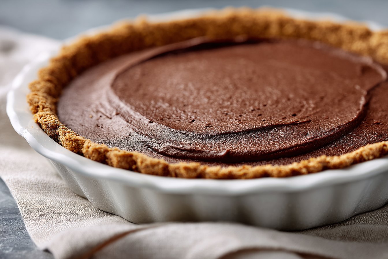 Sugar Free Chocolate Pudding Pie recipe card