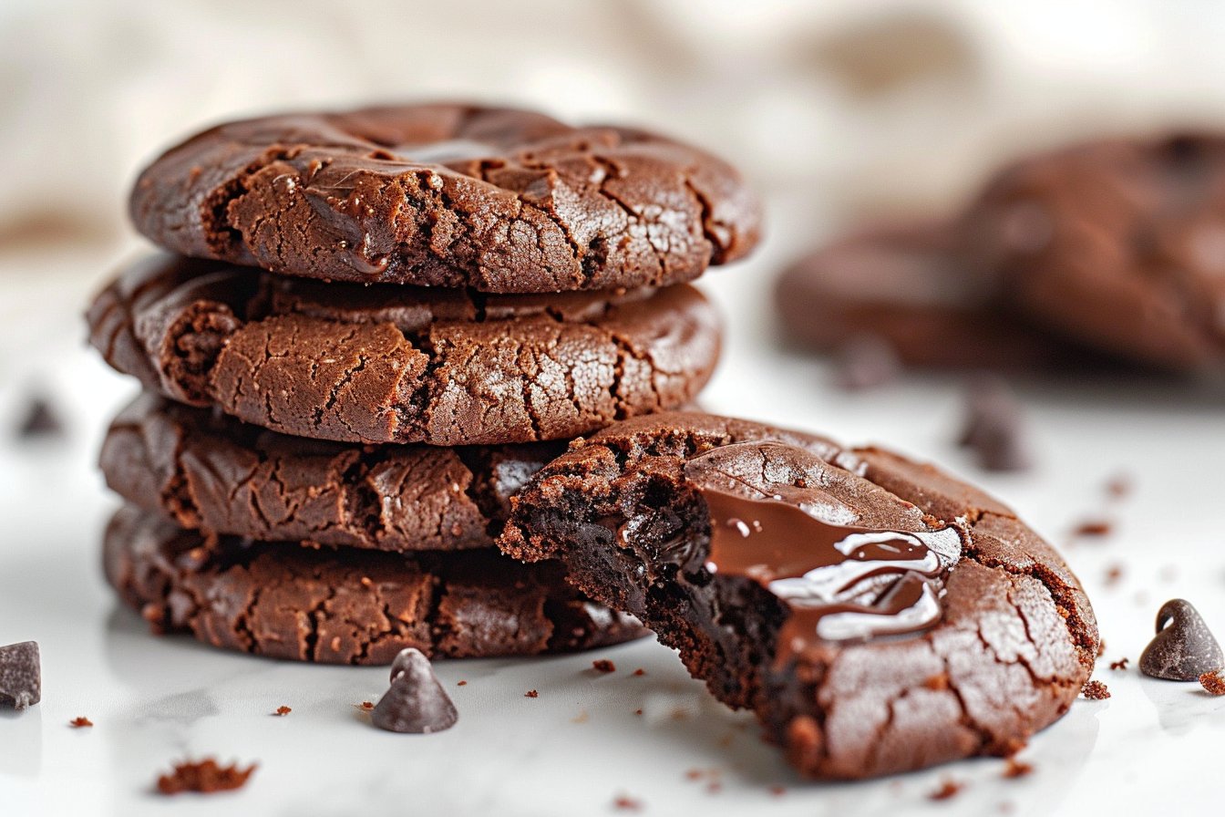 Sugar-Free Chocolate Cookies recipe card