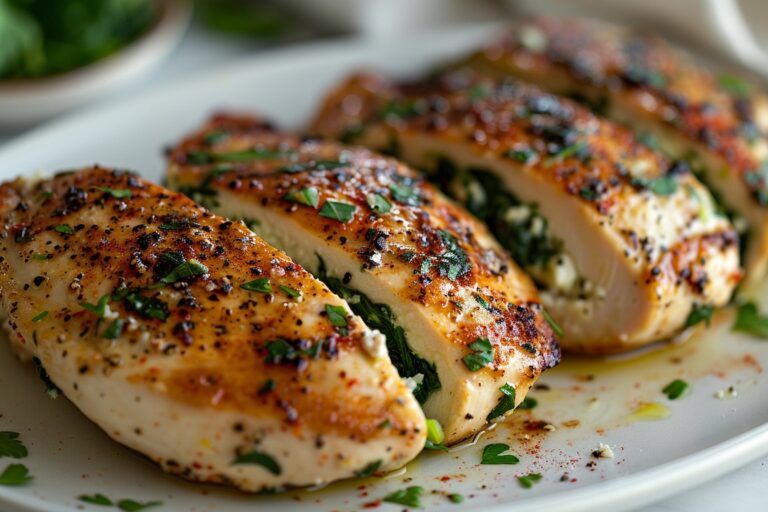 Spinach Stuffed Chicken Breasts featured image