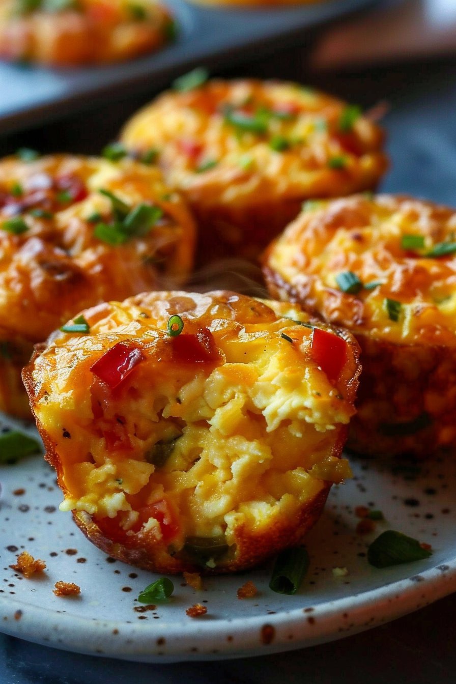 Amazing Keto Egg Muffins in 6 Easy Steps serving