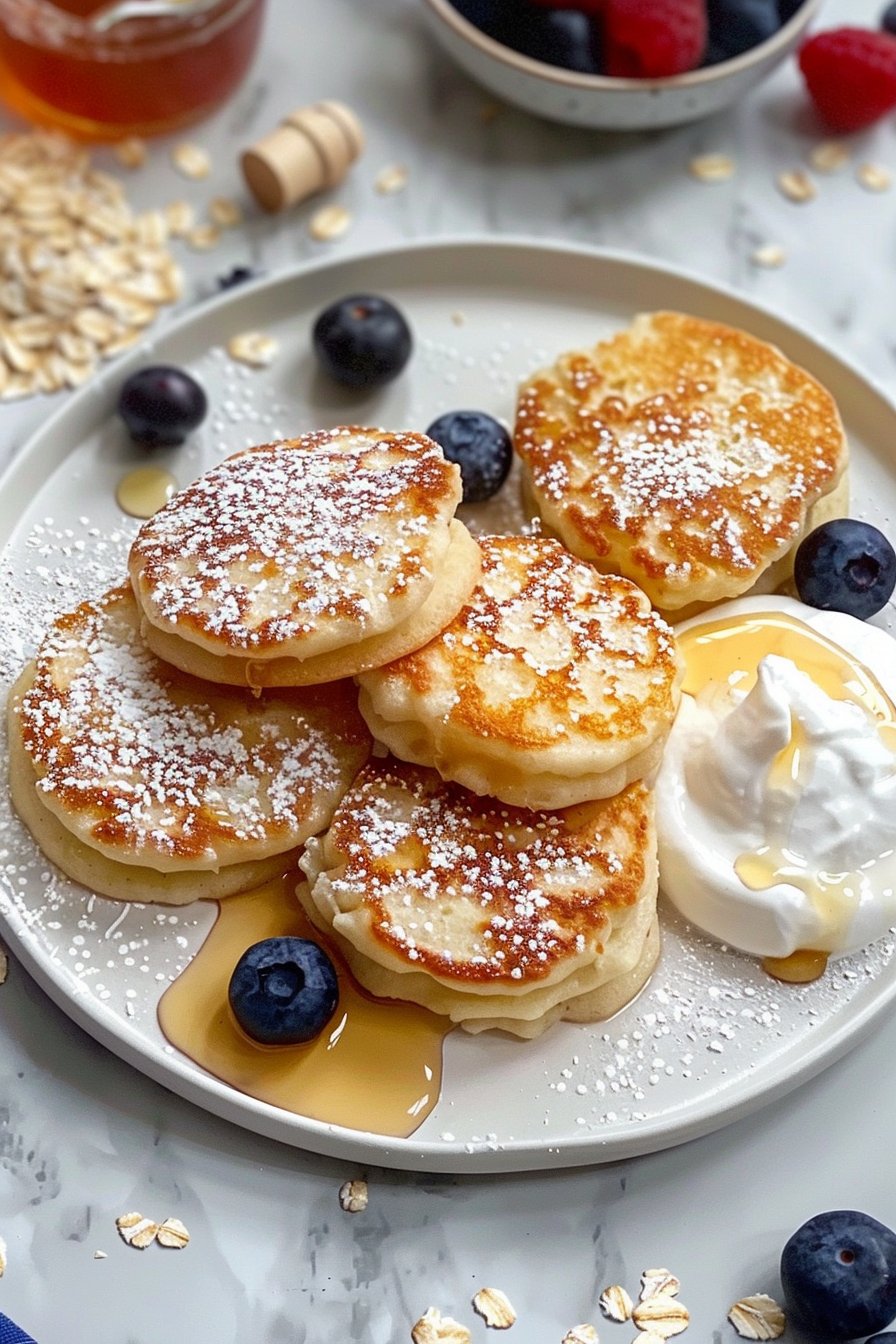 Quark-Taler mit Haferflocken: Ein einfaches Rezept! - leckerezepte serving