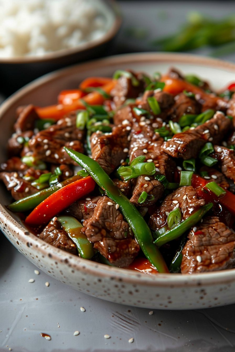 Beef Stir Fry with Vegetables (30-Minutes) serving image