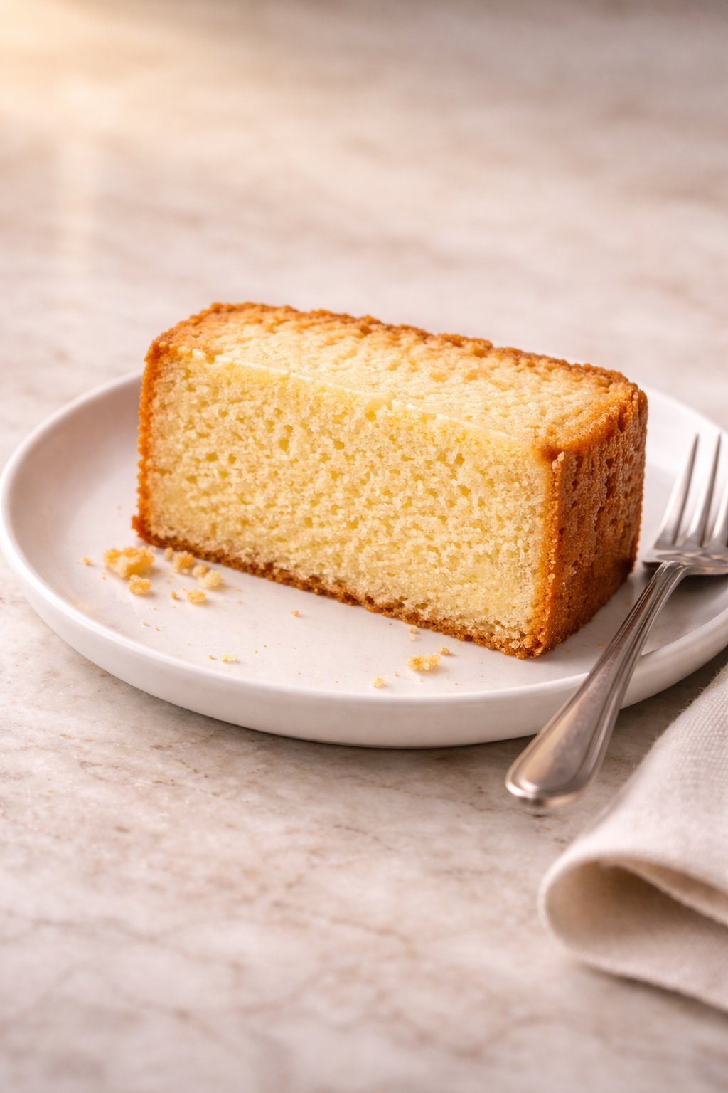 Sugar Free Cream Cheese Pound Cake serving image