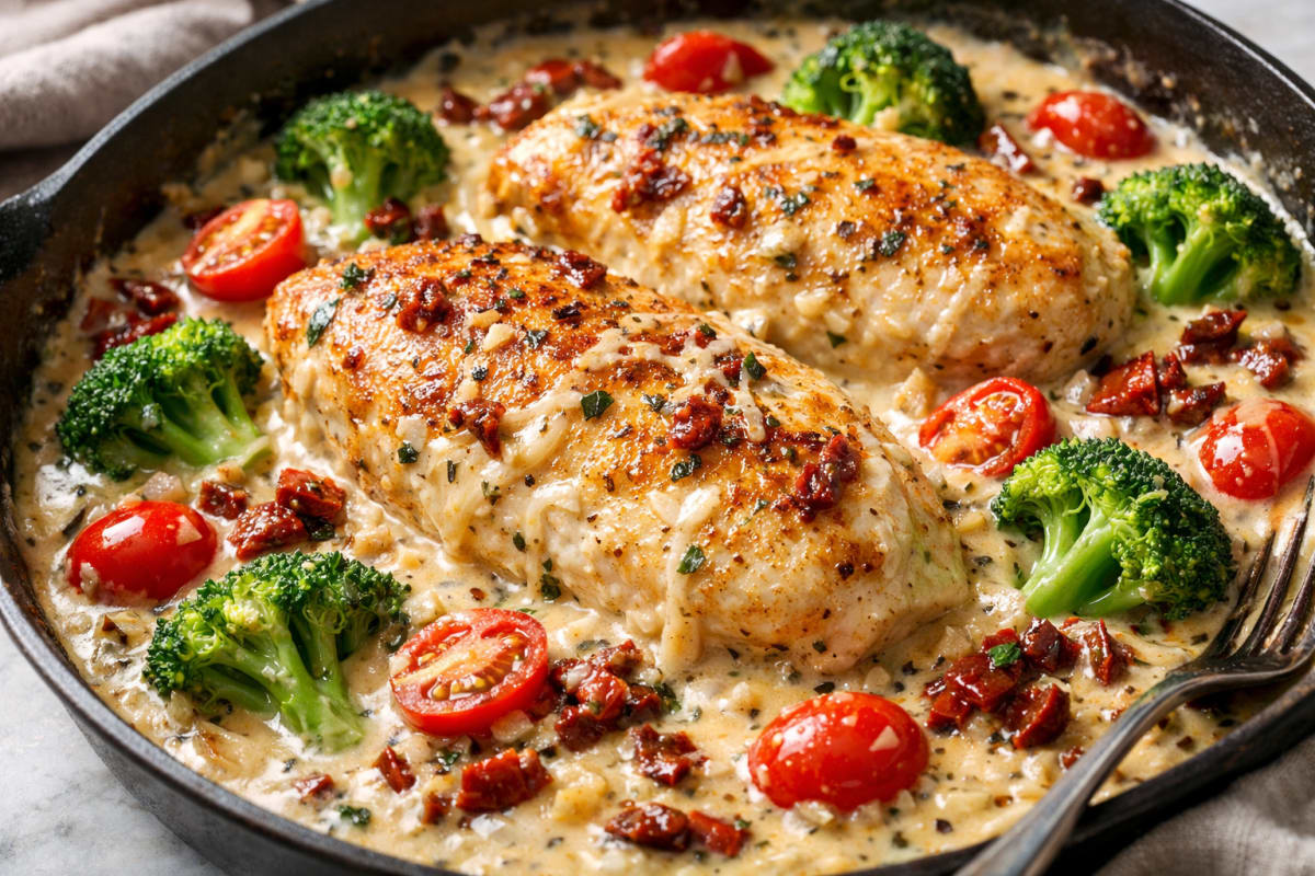Creamy Low-Carb Tuscan Chicken Your Family Will Love featured image