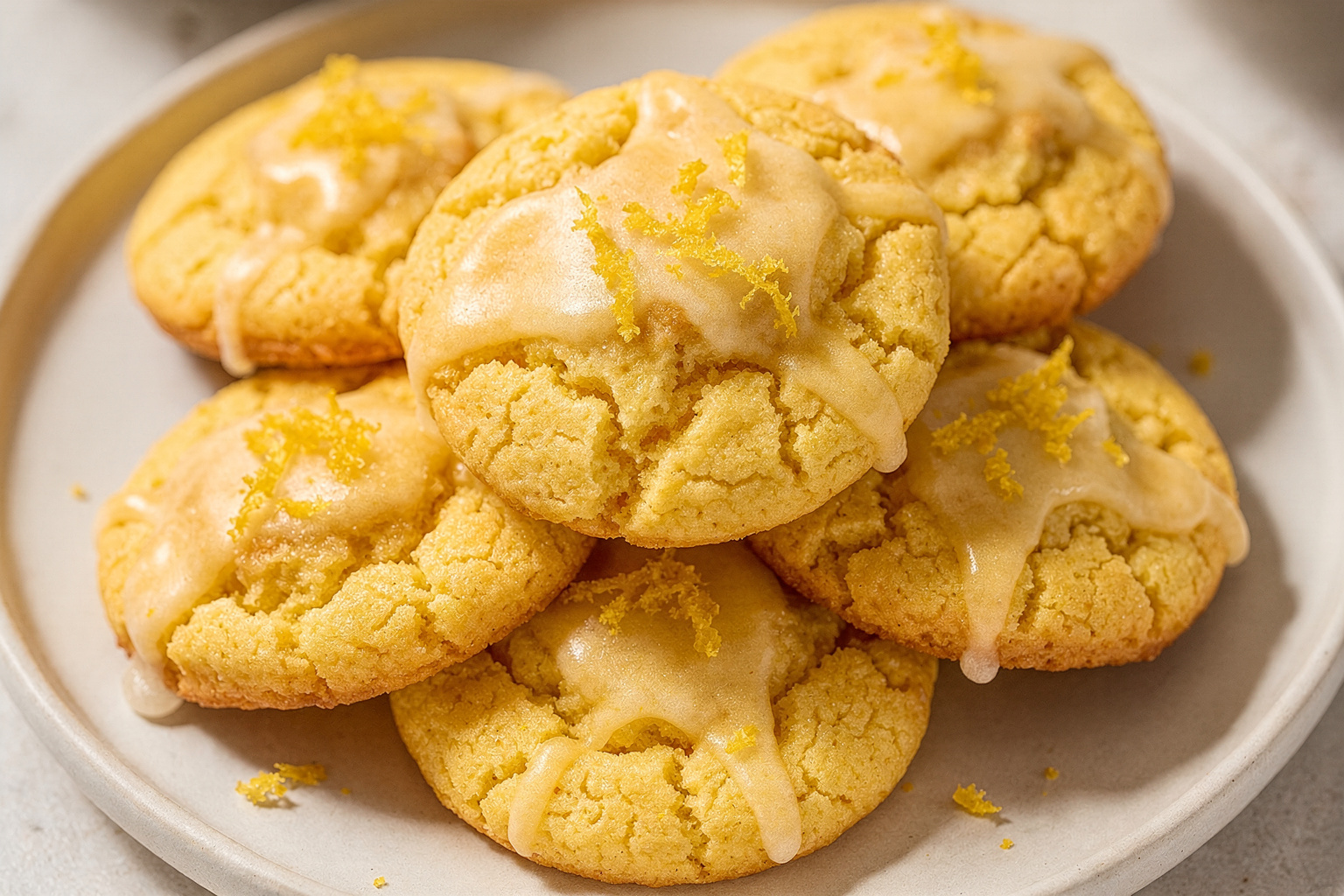 Delicious Sugar Free Lemon Cookies featured image