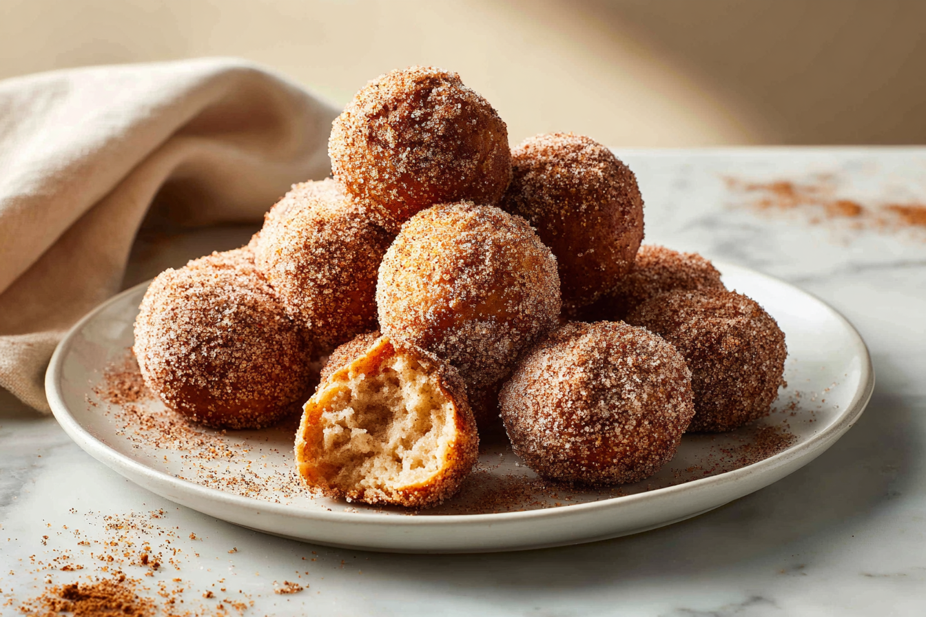 Keto Donut Hole serving image