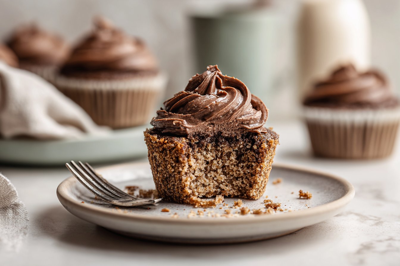 Almond Flour Cupcakes recipe card image