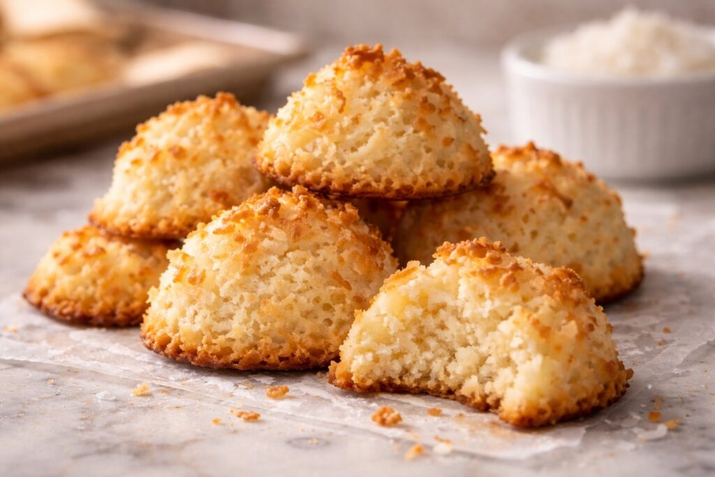 3-Ingredient Keto Coconut Macaroons featured image