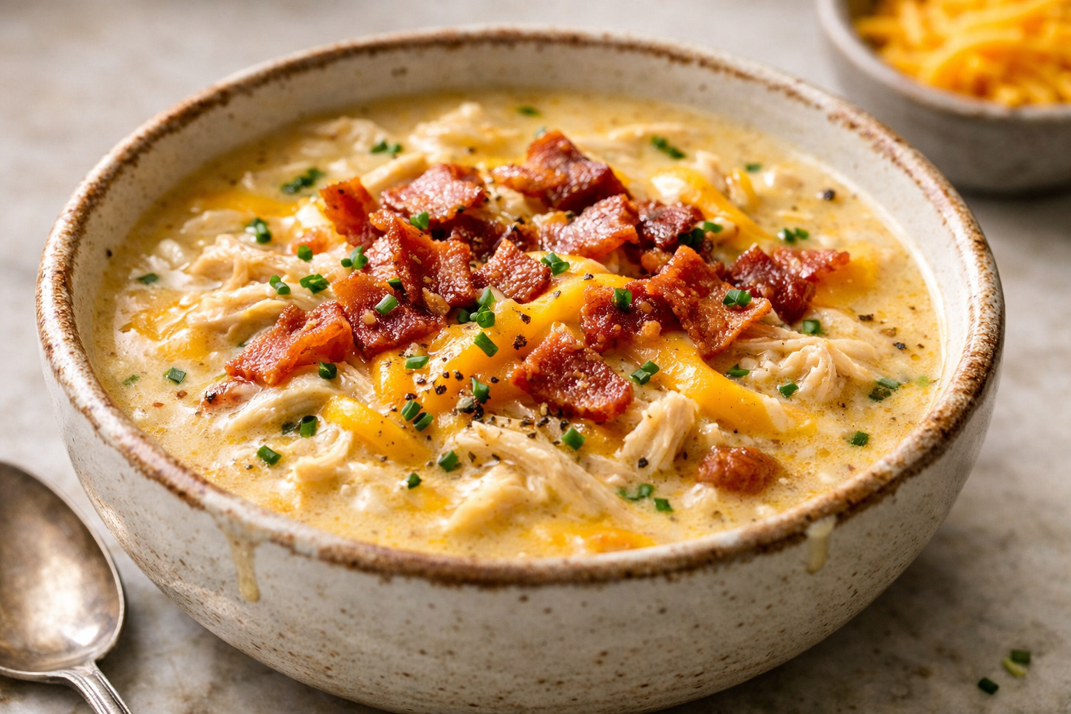 Keto Crack Chicken Soup Creamy Low Carb Recipe featured image