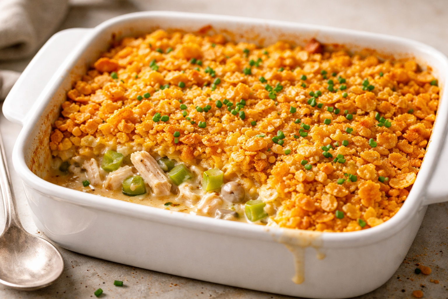 Heart Healthy Chicken Casserole with Vegetables and Herbs featured image