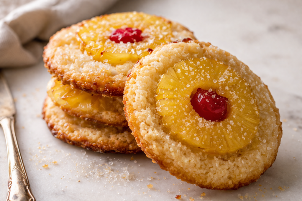 Pineapple Upside Down Sugar Cookies That Delight Every Bite featured image
