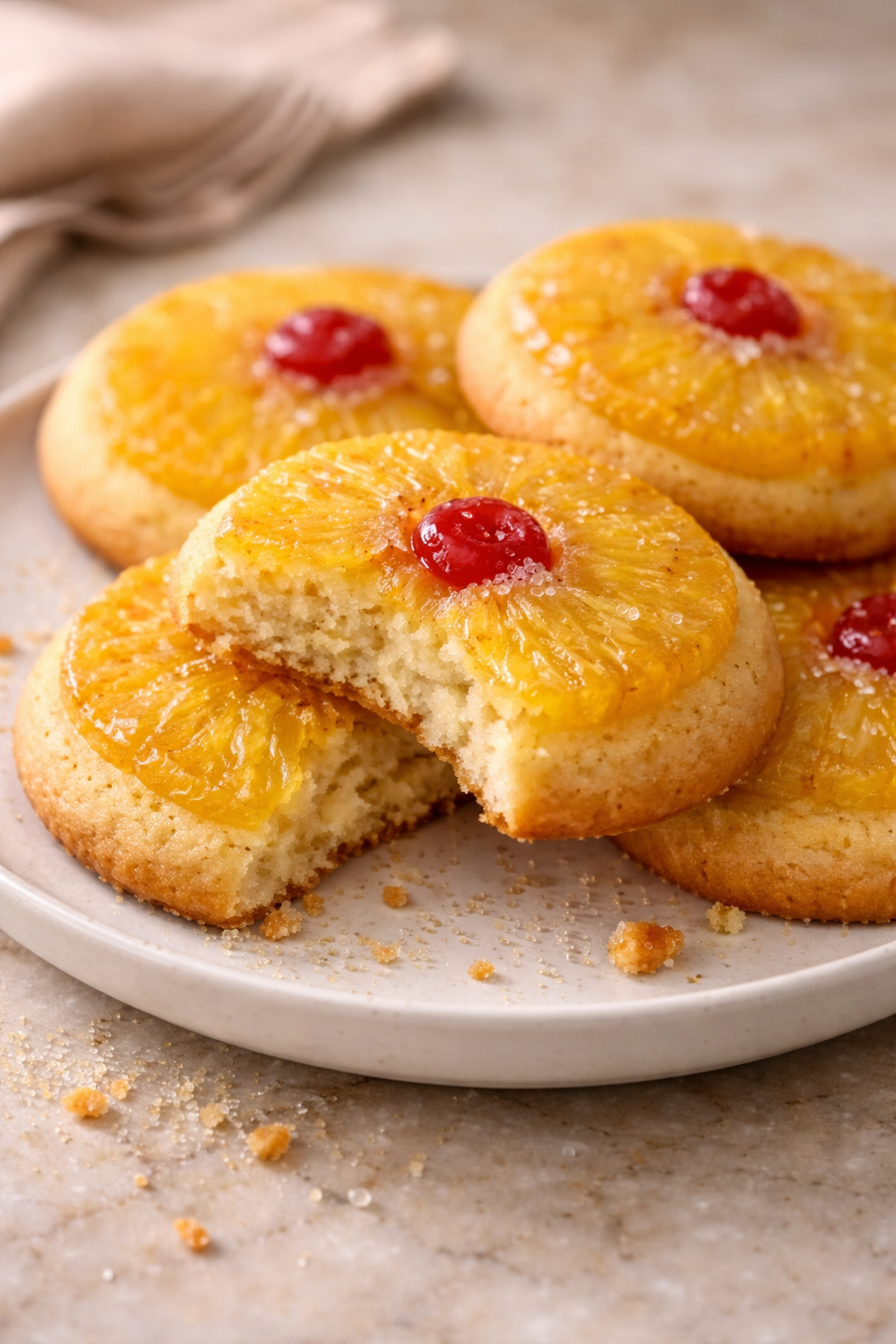 Pineapple Upside Down Sugar Cookies That Delight Every Bite serving image