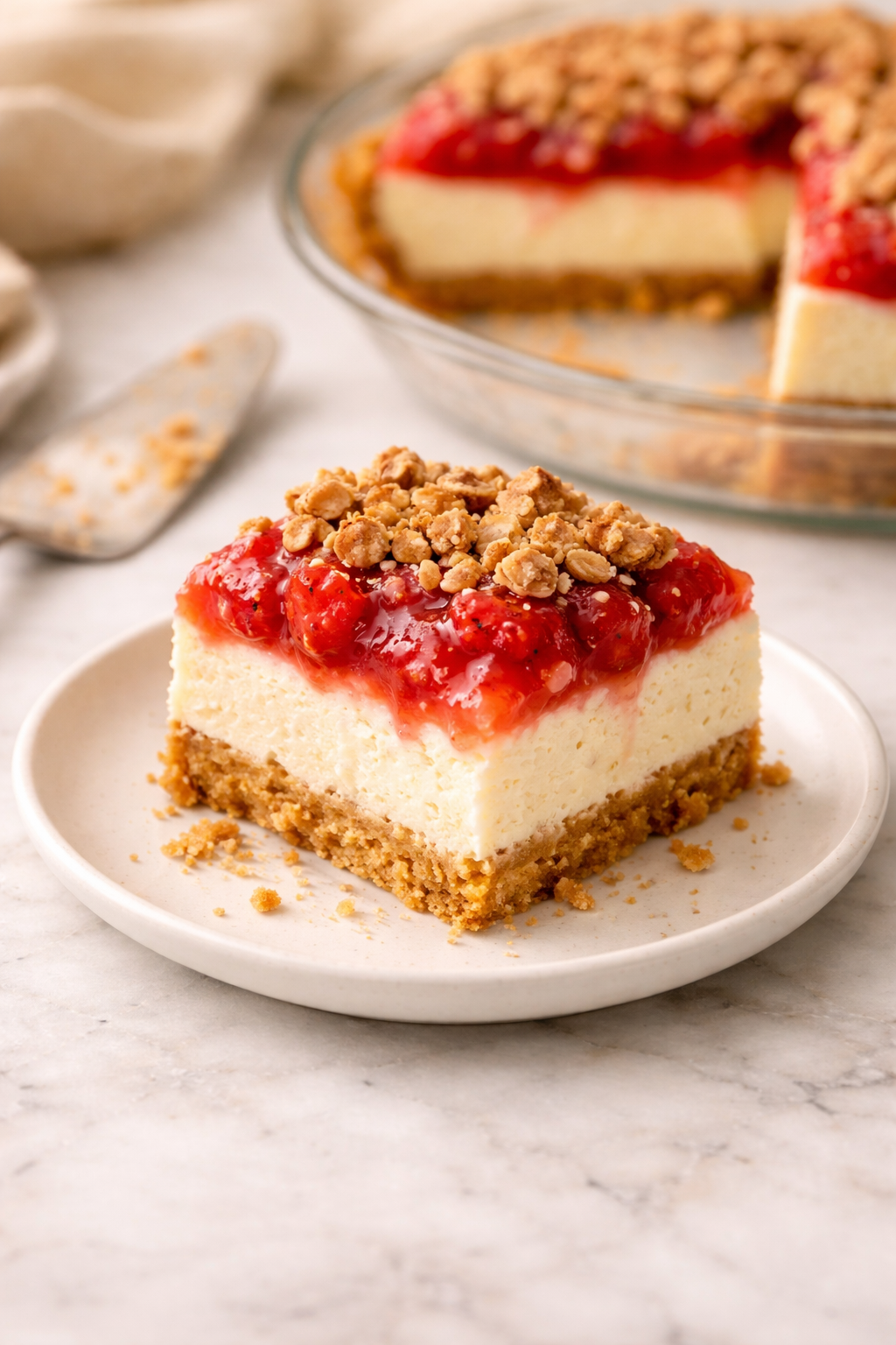 The Best Sugar Free Graham Cracker Crust recipe (diabetic friendly) - The serving image