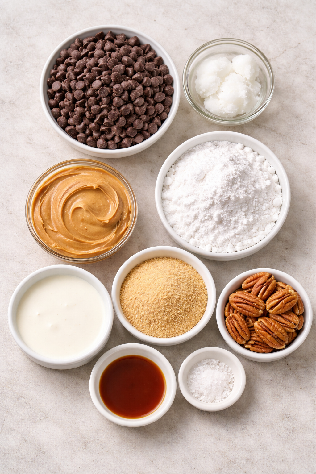 FABULOUS Sugar Free Fudge Recipe with Creamy Texture ingredients image