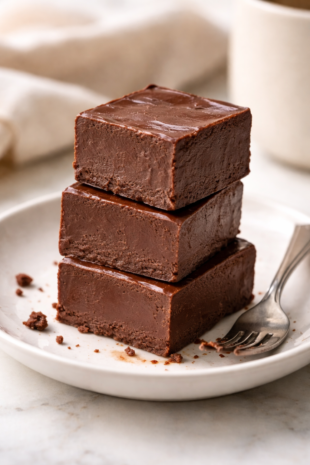 FABULOUS Sugar Free Fudge Recipe with Creamy Texture serving image
