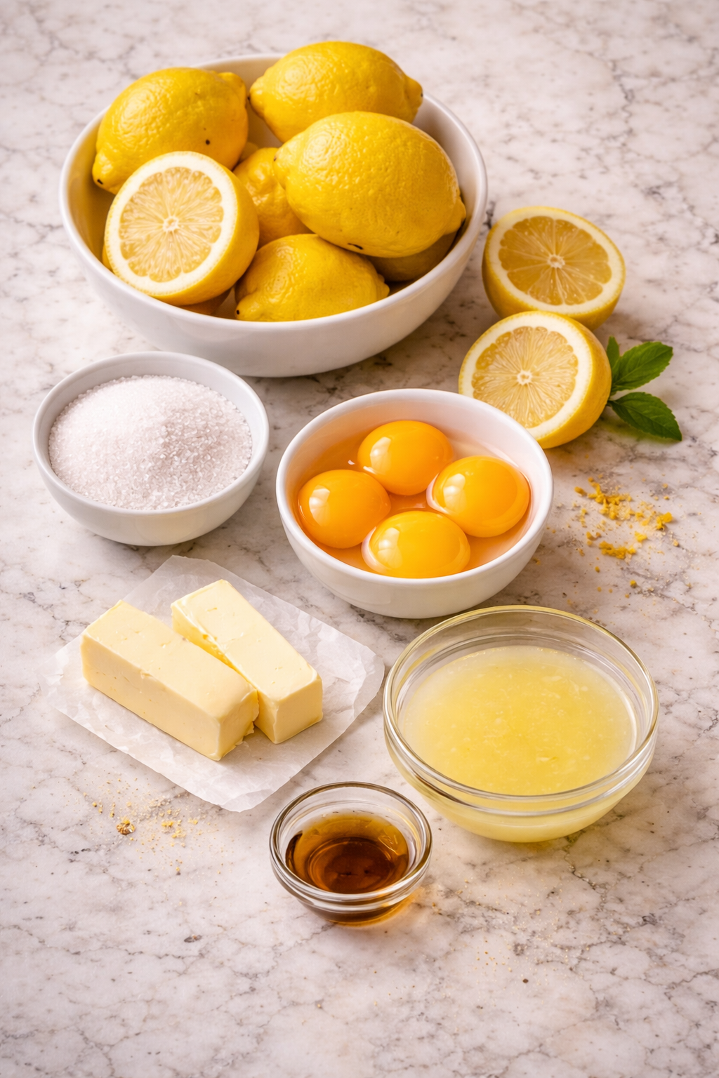 Sugar-free Lemon Curd Easy Homemade Recipe Without Sugar ingredients image