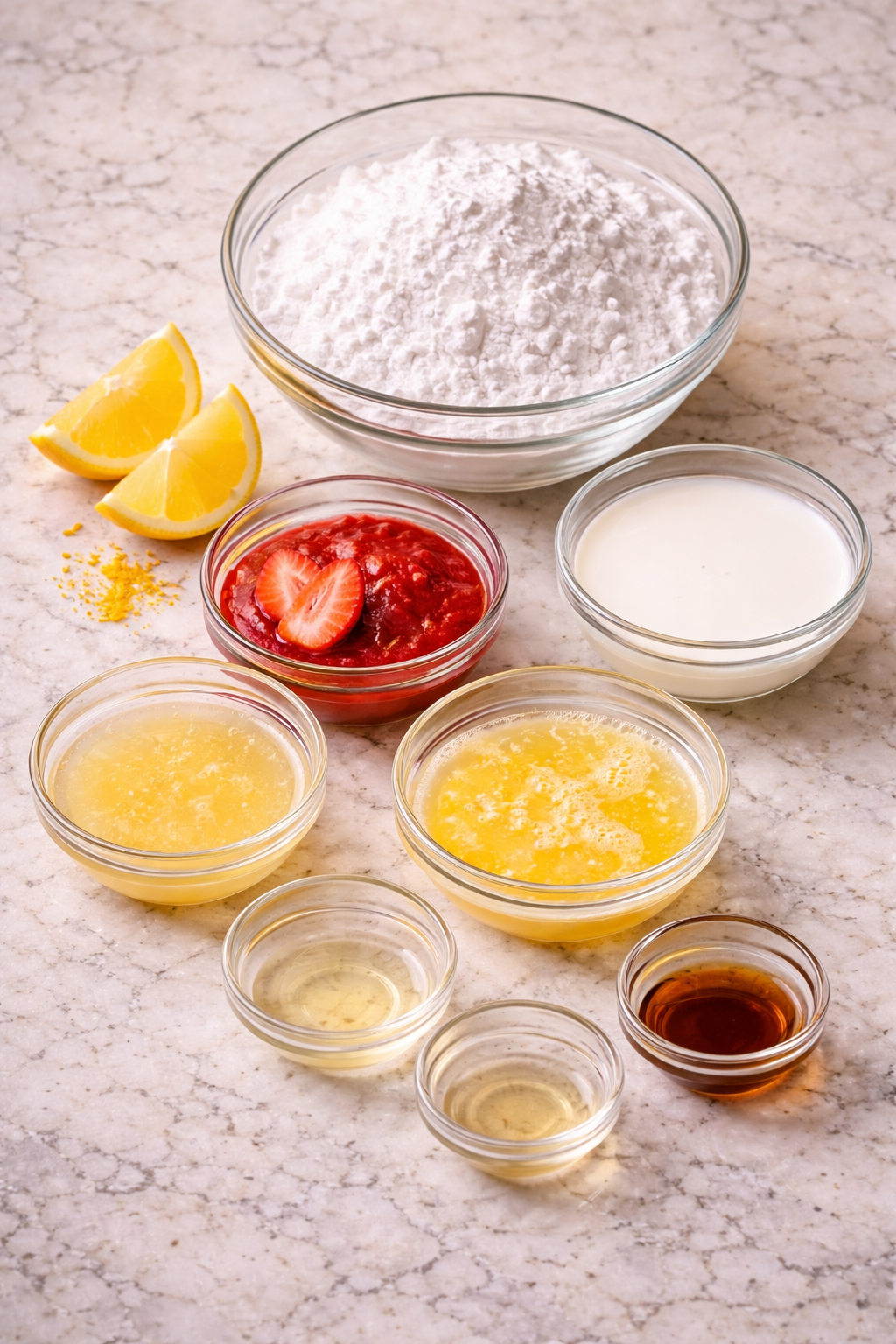 Simple Flavoured Sugar Free Glaze Recipe - The Naked Diabetic ingredients image