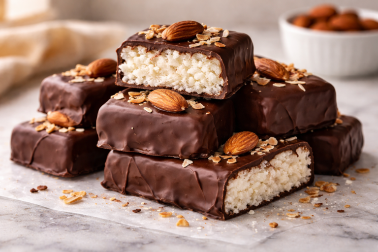 Keto Almond Joy Bars Easy Low Carb Dessert Recipe featured image