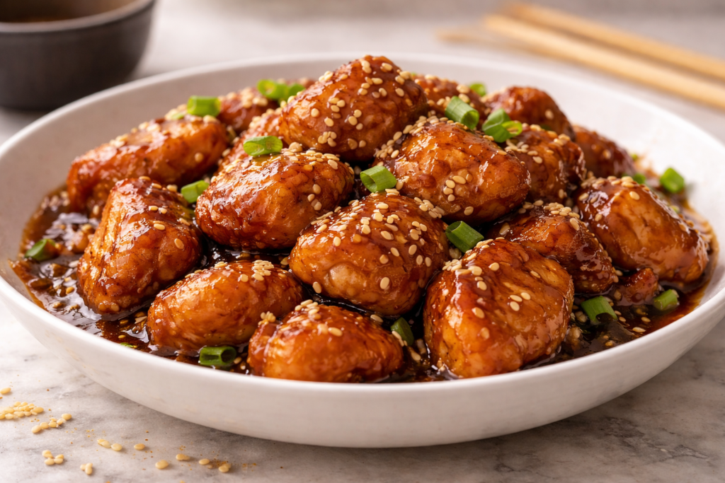Sugar Free Sesame Chicken Easy Weeknight Stir Fry Recipe featured image