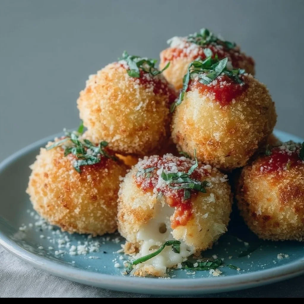 Air Fryer Arancini (Rice Balls) Recipe