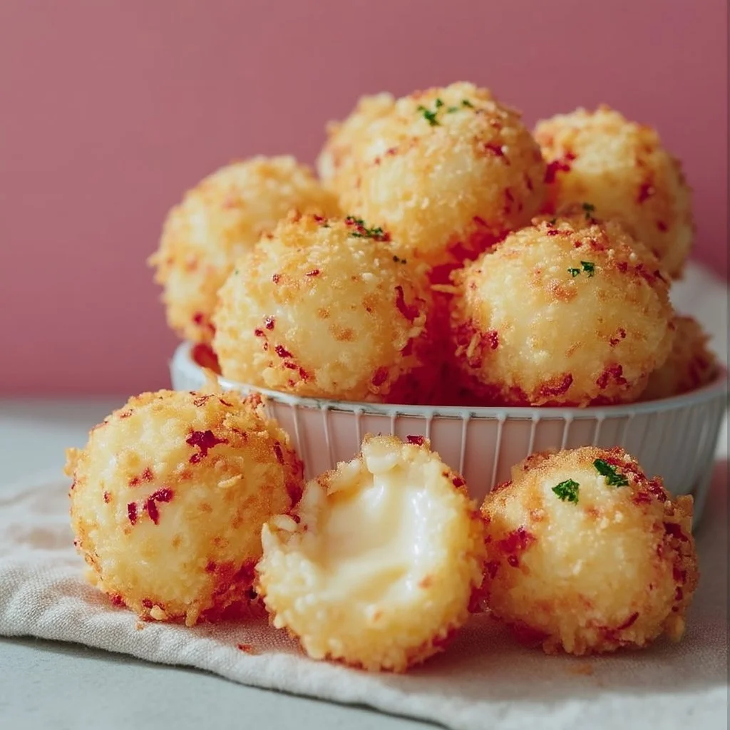 Air Fryer Crispy Babybel Cheese Bites