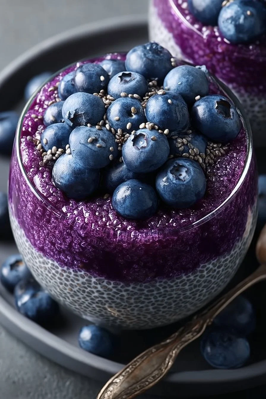 Blueberry Chia Pudding