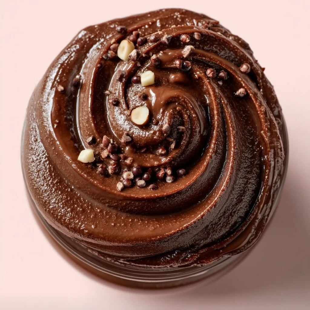 Chocolate Hazelnut Keto Spread in a jar, perfect for keto indulgence