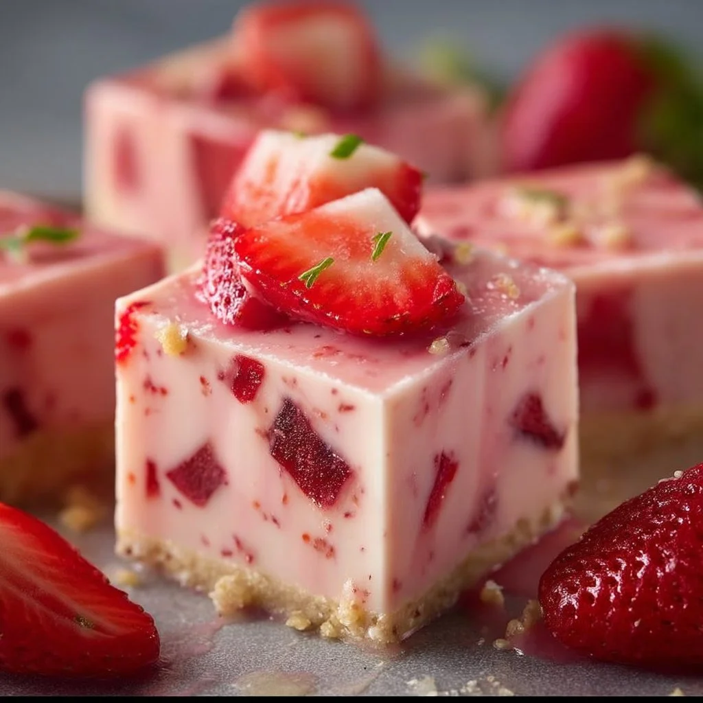 Creamy & Sweet Sugar-Free Strawberry Fudge