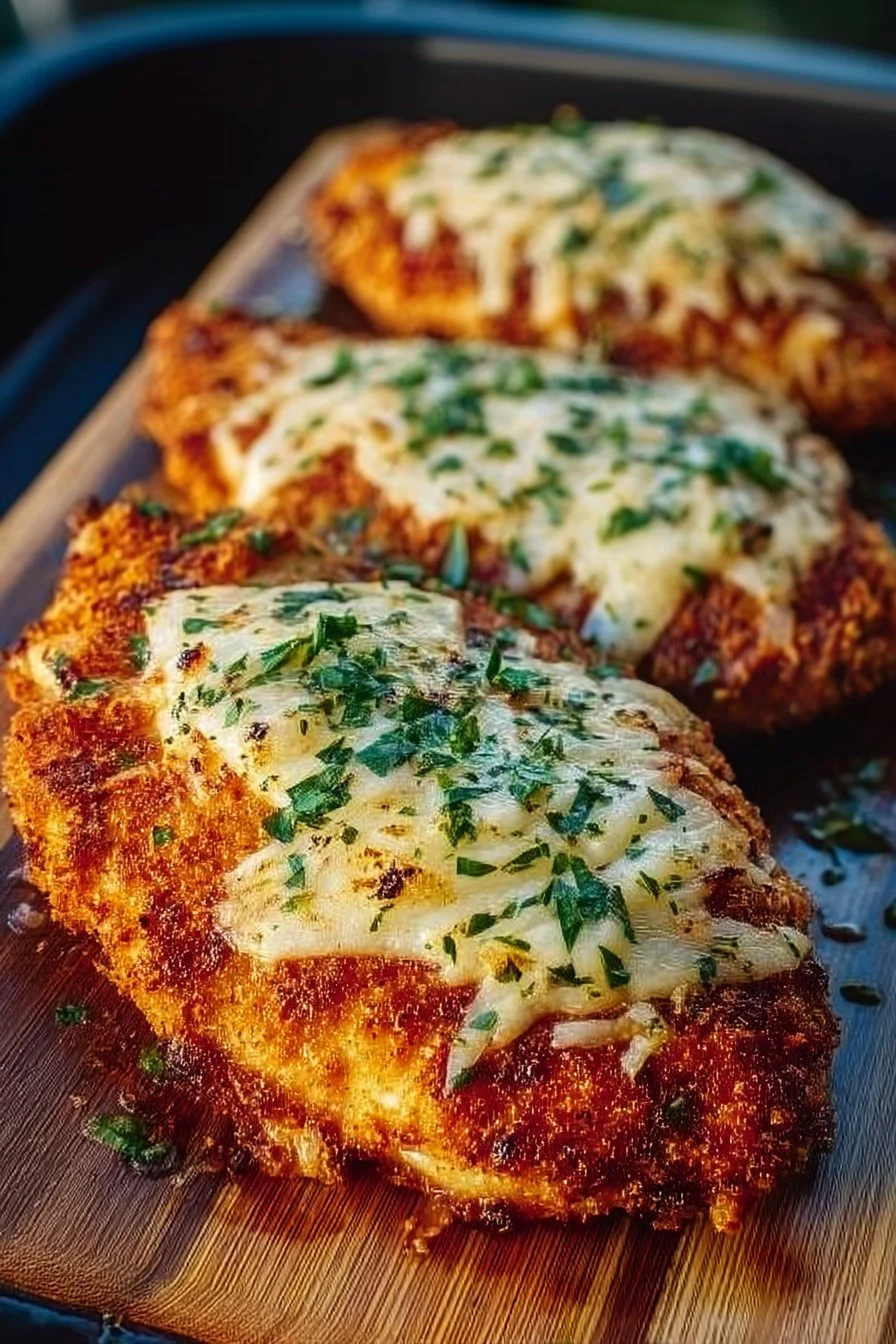 Crispy Air Fryer Chicken Parmesan