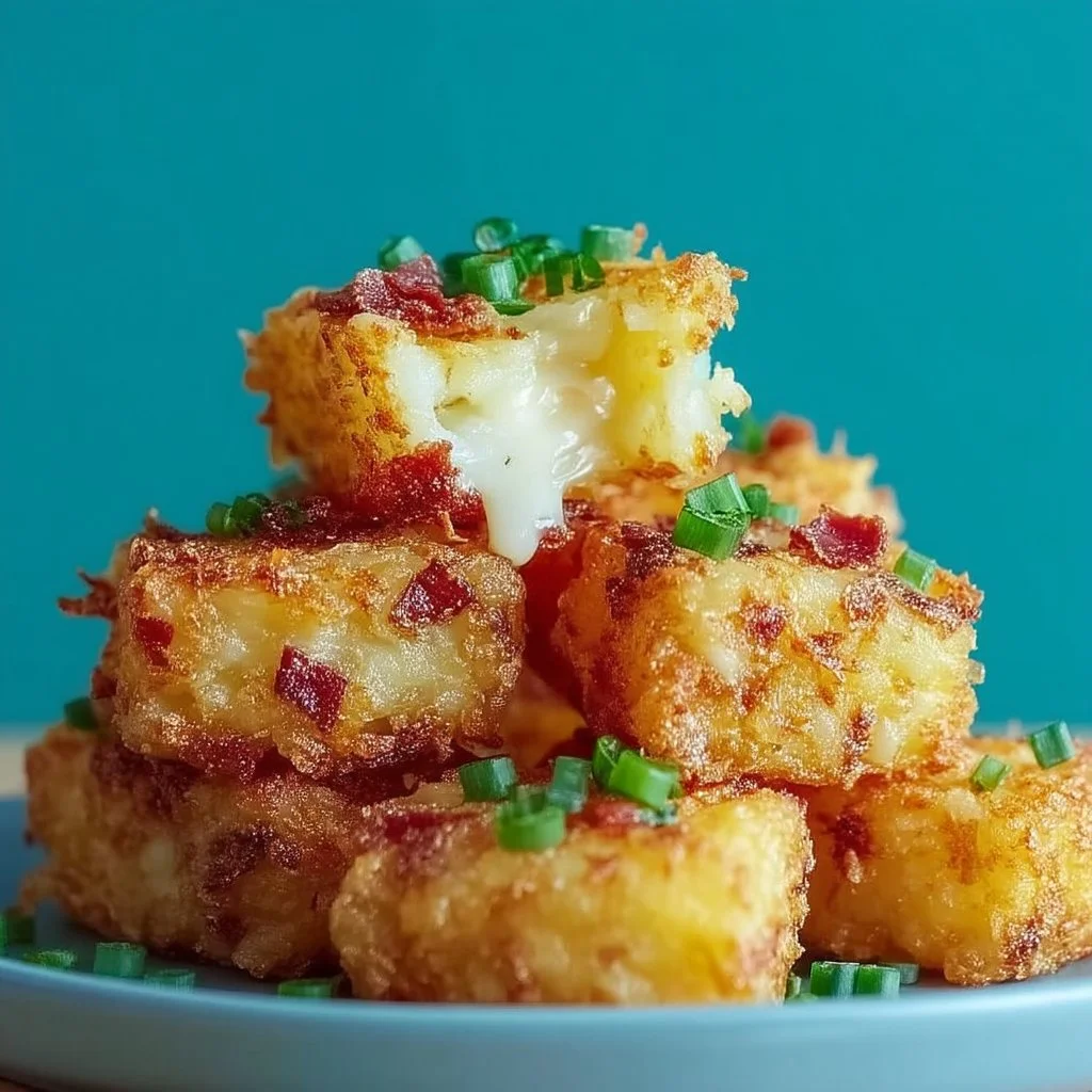 Crispy Loaded Hashbrown Bites for the Perfect Snack Fix