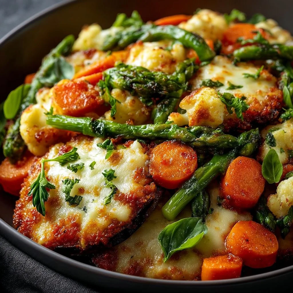 Easy Baked Eggplant Parmesan