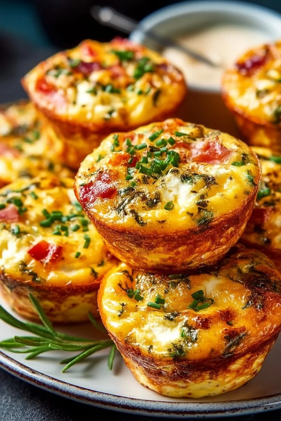 Egg Bites with Cottage Cheese