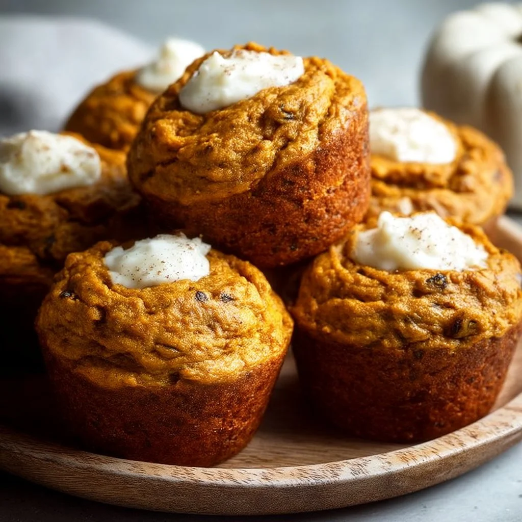 Flourless Pumpkin Muffins